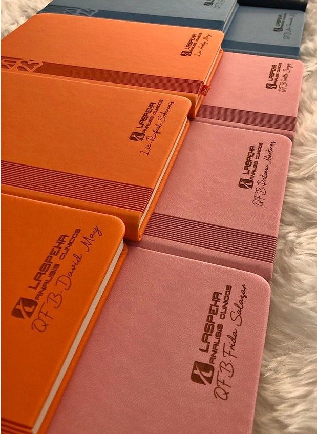 Agendas Personalizadas con Grabado Laser